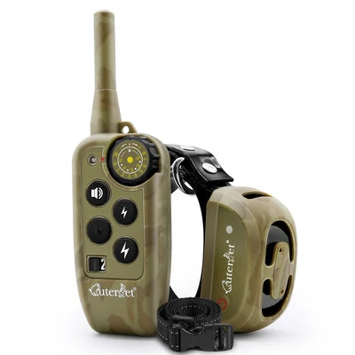 1000m Electric Dog Training Collar Remote Control Anti Bark Dog Collar Rechargeable Waterproof Shocker Electric Vibrador Sound