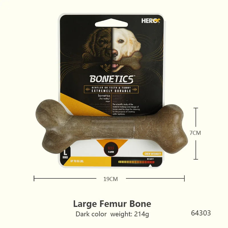 Caitec Dog Toys Chewing Bone Toys Durable Bite Resistant Great for Tossing and Chasing Suitable for Small to Large Dogs