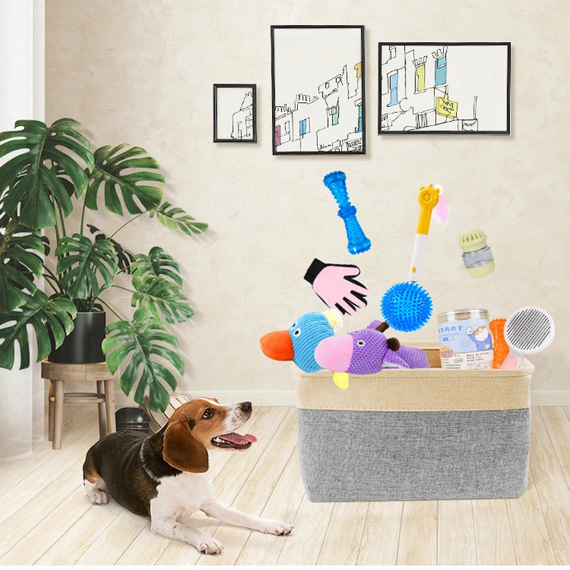 10/20/50 Pack Dog Squeaky Toys Plush Games Cute Plush Toys for Small Medium Dog Fleece Toys