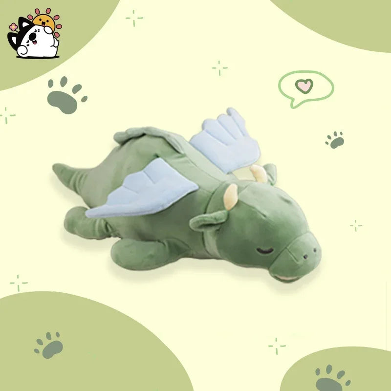 PETFULED Gem Flying Dragon Dog Heartbeat Toy, Puppy Separation Stress Toy, Puppy Behavioral Training Aid for Dog Sleep Aid Plush
