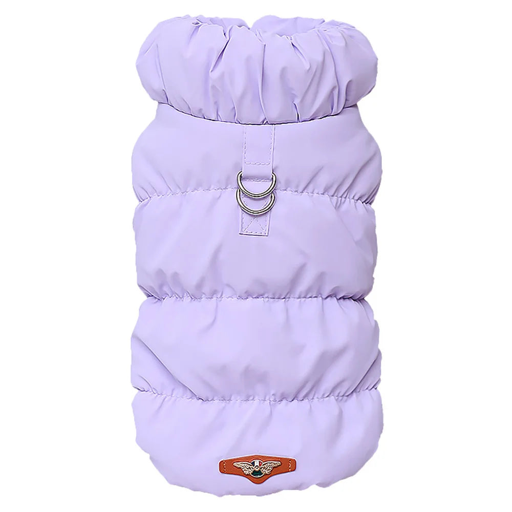 Winter Padded Dog Coat Jacket For Small Medium Dogs Soft Warm Dog Clothes Cute Puppy Vest Pet Outfit