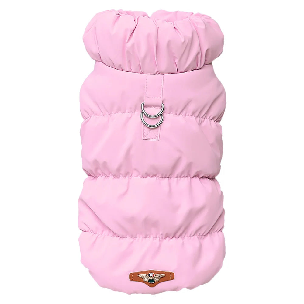 Winter Padded Dog Coat Jacket For Small Medium Dogs Soft Warm Dog Clothes Cute Puppy Vest Pet Outfit