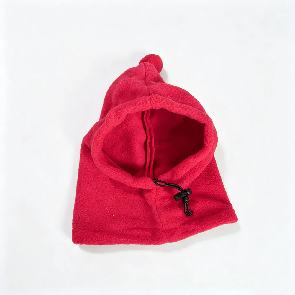Dog Winter Hat, Doggie Flannel Hat Pet Christmas Winter Warm Caps Cute Accessories Neck Ear Warmer Pullover Hood Warm Scarf