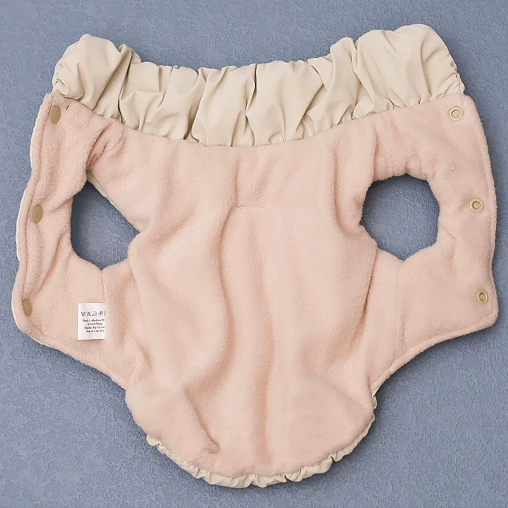 Winter Padded Dog Coat Jacket For Small Medium Dogs Soft Warm Dog Clothes Cute Puppy Vest Pet Outfit
