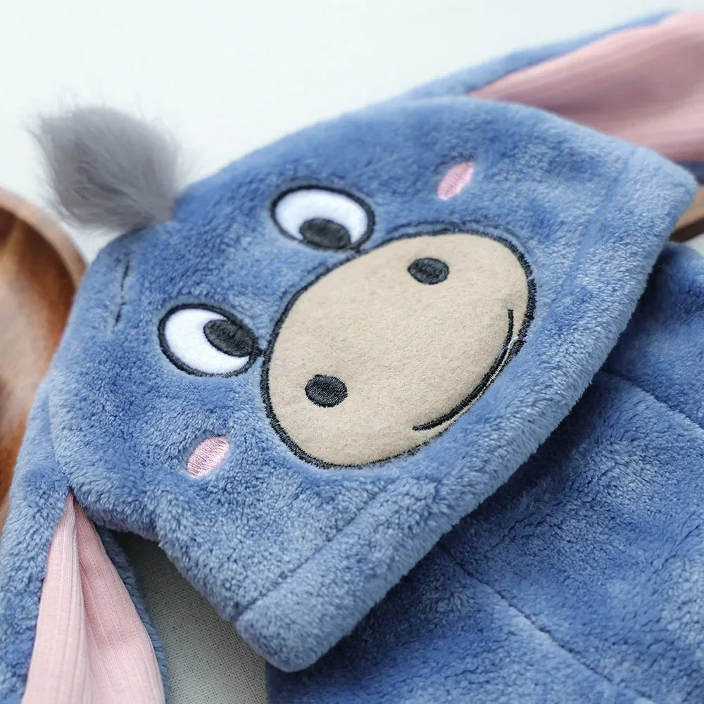 Creative Cosplay Clothes for Small Medium Dogs Bear Tiger Animal Flannel Cat Hoodie New Year Winter French Bulldog Puppy Outfits