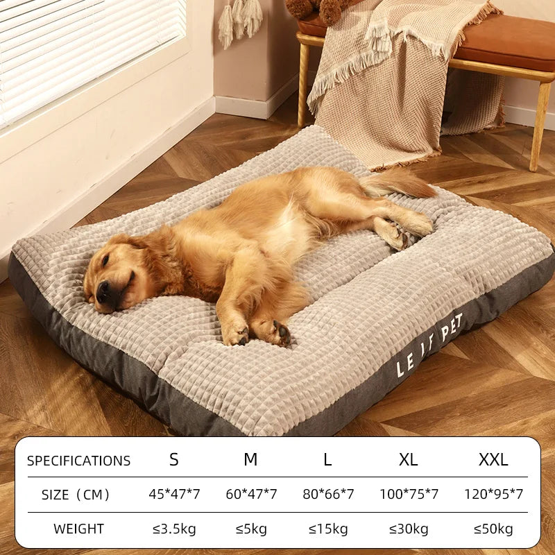 HOOPET Dogs Sleeping Bed Warm Soft Fleece Pet Blanket Detachable Cat Puppy Mat Cushion for Small Medium Large Dogs Pet Supplies