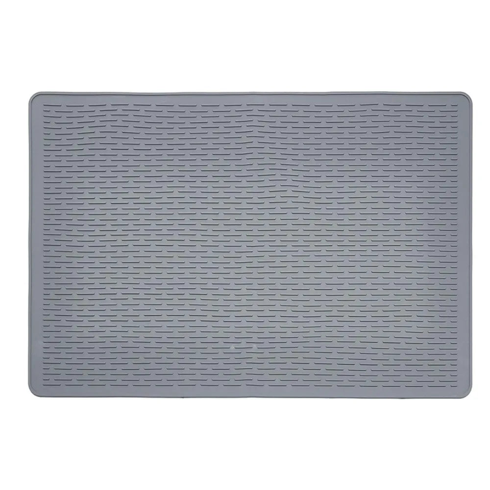 Large Waterproof Silicone Pet Mat for Cats Dogs Non Slip Washable Litter Box Pad Feeding Tray Cooling Pad