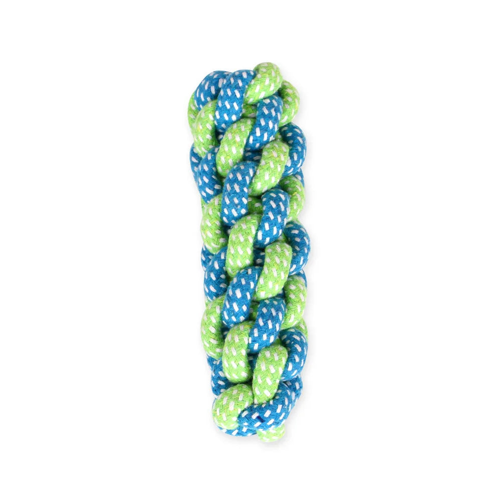 Dog Toy Grinding Teeth Clean Teeth Bite Resistant Rope Knot Small Medium Large Dog Teddy Puppy Cotton Rope Toy Ball Pet Supplies