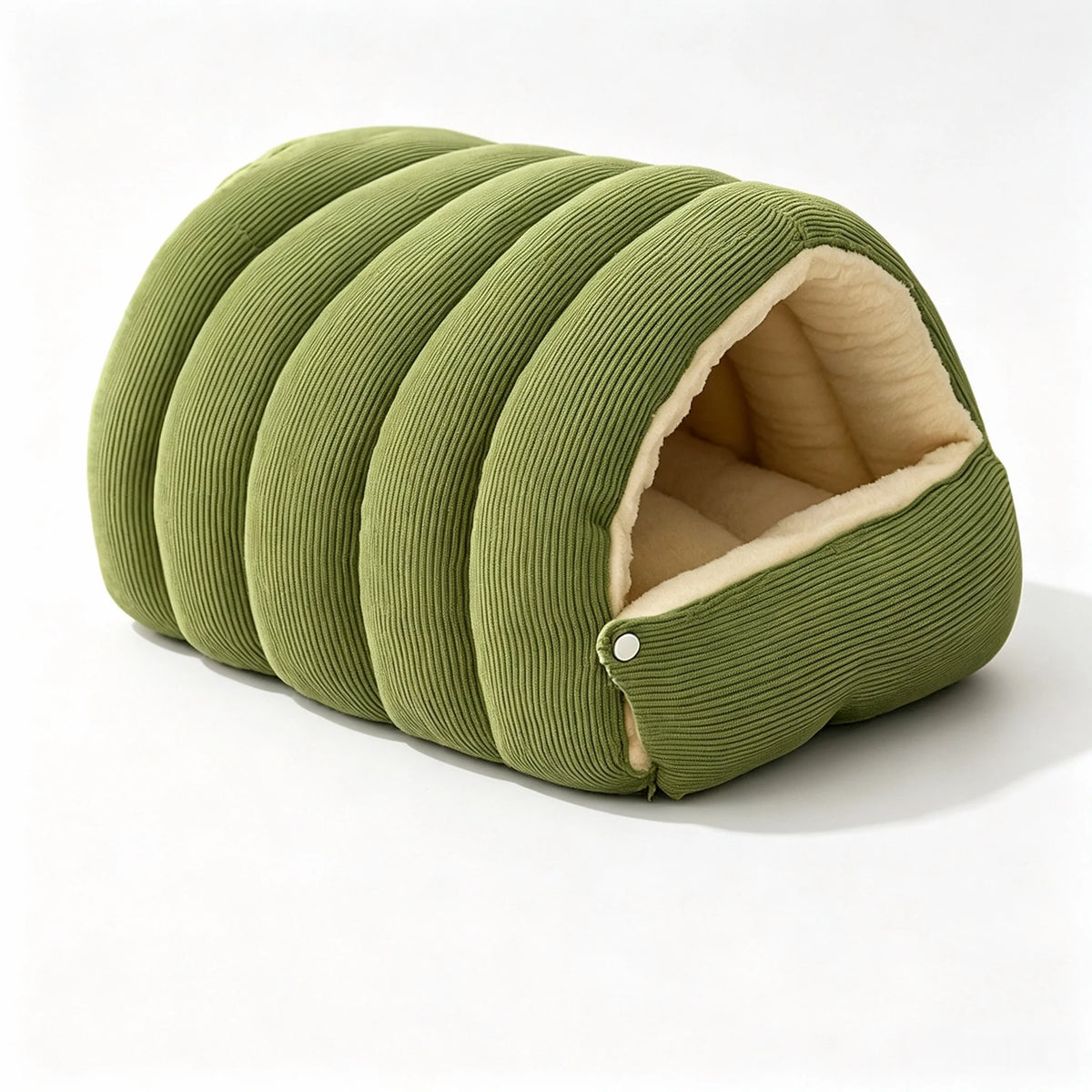 Winter Cat Bed, Washable Enclosed Cat House, Warm Cozy Sleeping Nest & Sack for Cats & Small Dogs, Foldable Pet Cave