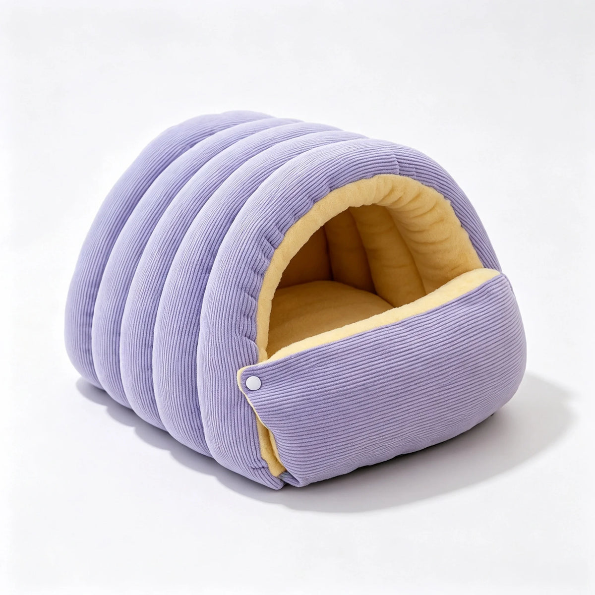 Winter Cat Bed, Washable Enclosed Cat House, Warm Cozy Sleeping Nest & Sack for Cats & Small Dogs, Foldable Pet Cave