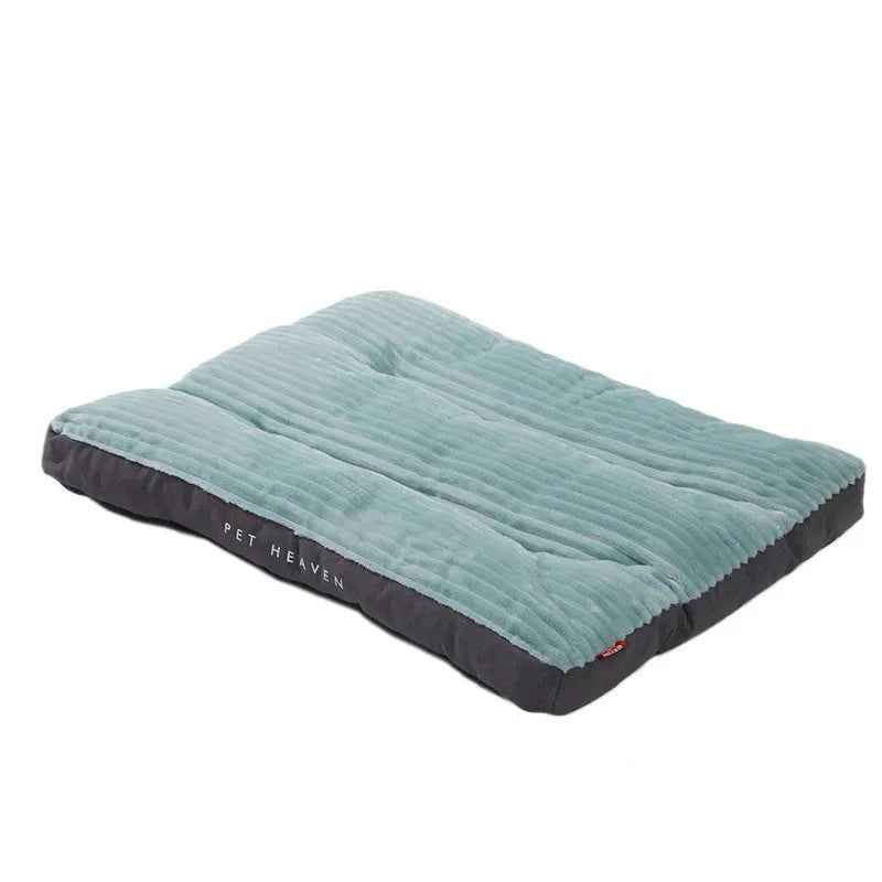 Detachable Washable Dog Bed Mat Thick Warm Pet Sleeping Cushion Soft Comfort Kennel Pad For Large Medium Small Dogs Indoor Use