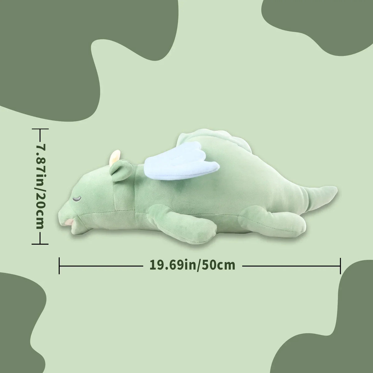 PETFULED Gem Flying Dragon Dog Heartbeat Toy, Puppy Separation Stress Toy, Puppy Behavioral Training Aid for Dog Sleep Aid Plush